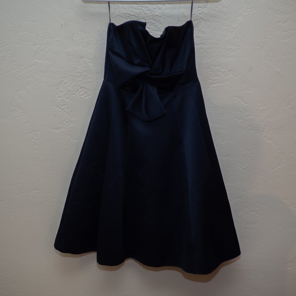 Strapless cocktail dress